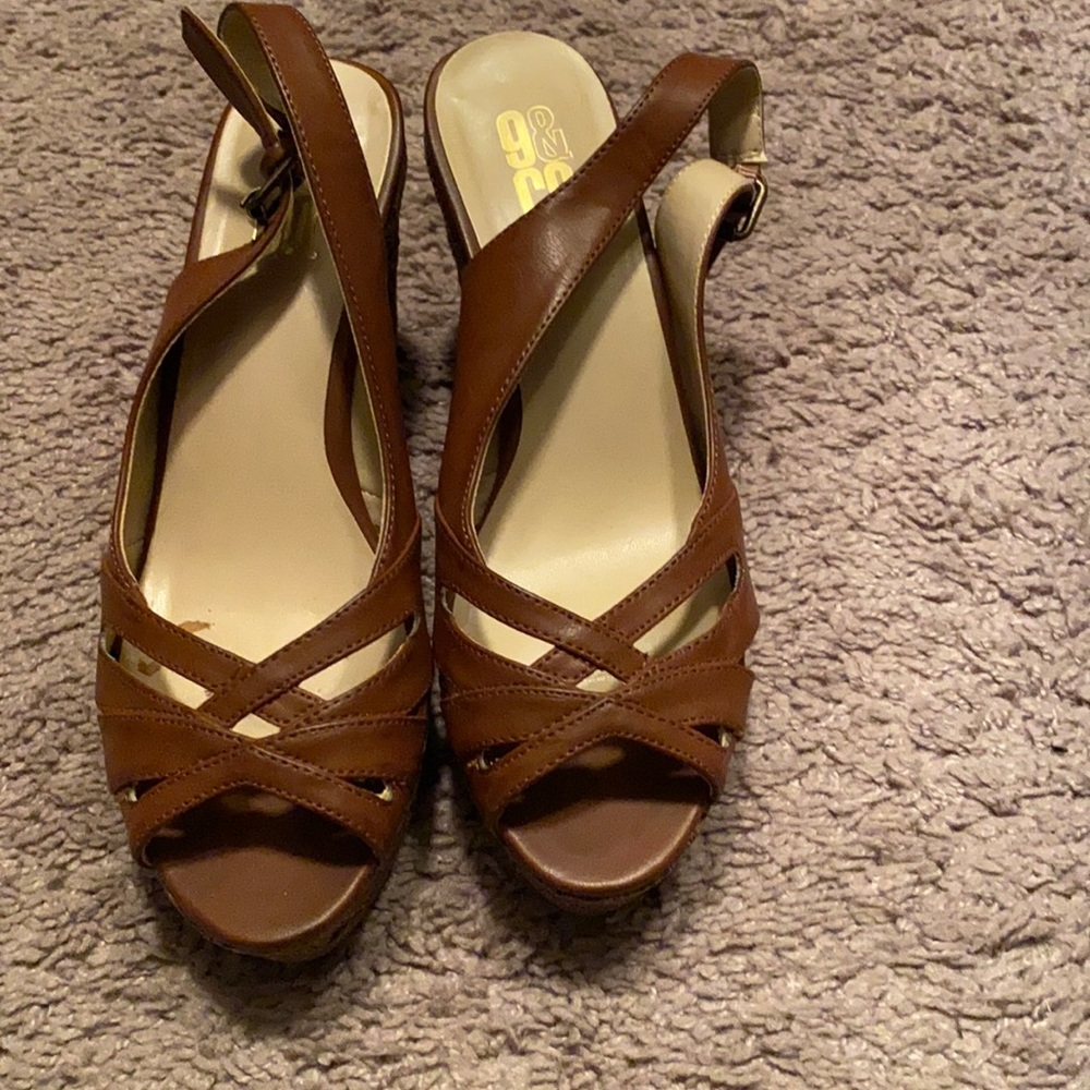 Wedge Sandal brown